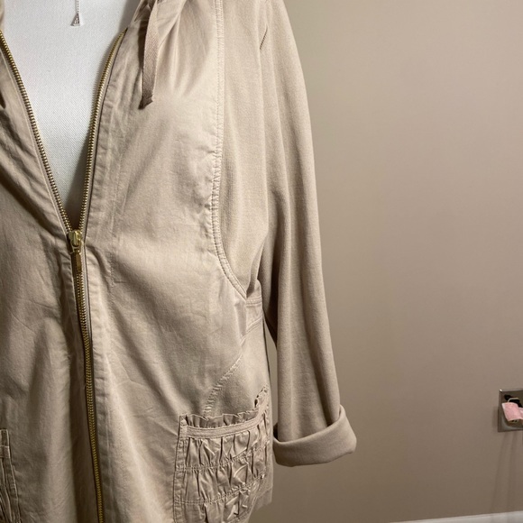 EILEEN FISHER COTTON JACKET - Picture 2 of 9